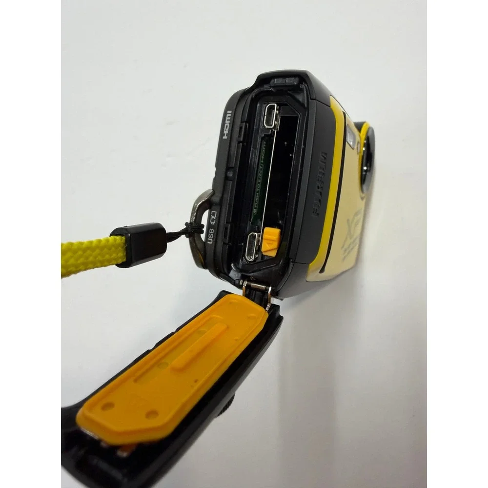 Fujifilm FinePix XP140 Waterproof Digital Camera 4K Yellow Shockproof